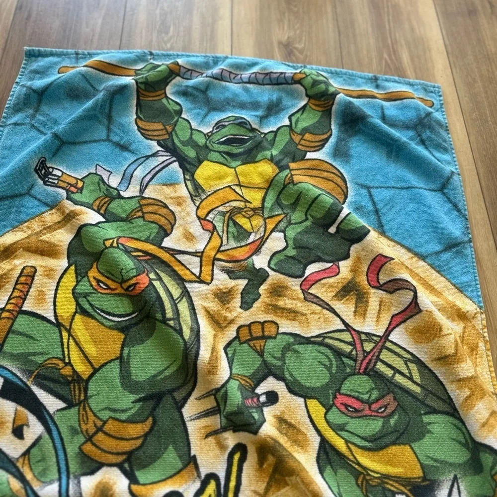Teenage Mutant Ninja Turtles Y2K 2003 Beach Towel